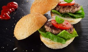 Homemade burgers burger hamburger beef meat