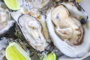 Fresh oysters