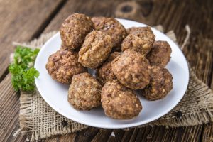 Fresh made Meatballs