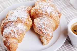 Coffee still life croissant croissants