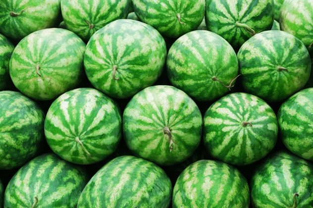 stacking watermelons background