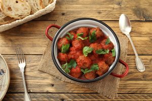 tomato sauce meatballs