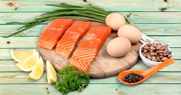 salmon eggs healthy protein