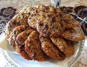 Suklaiset rusinacookiet Thumbnail for 56444