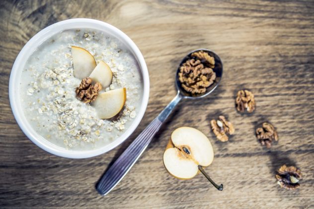 Delicious porridge oat meal