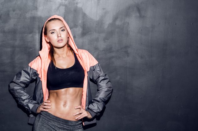 fitness sport sports woman abs