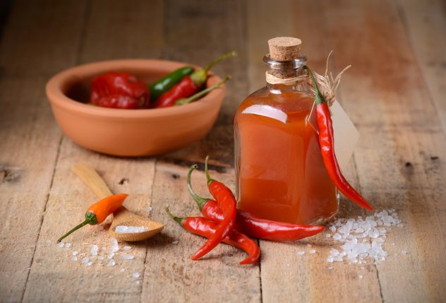 chili spice bottle hot sauce