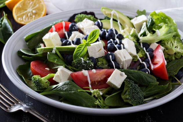 salad cheese feta