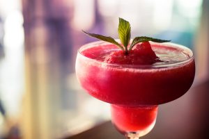 Frozen Strawberry Daiquiri cocktail alcohol