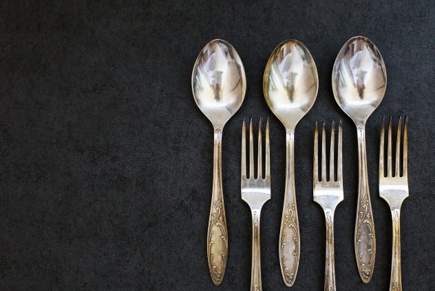 silver Forks and spoons