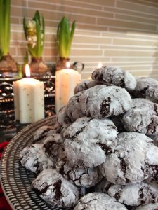 Chocolate Crinkles eli lumiset suklaapikkuleivät Thumbnail for 63148