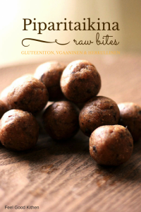 Piparitaikina-bitesit (raaka & vegaaninen) Thumbnail for 63546