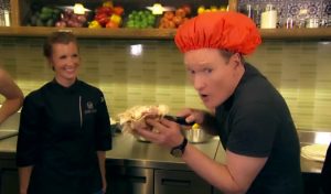 Conan valmistaa olutmarinoidun tortillan conantortilla