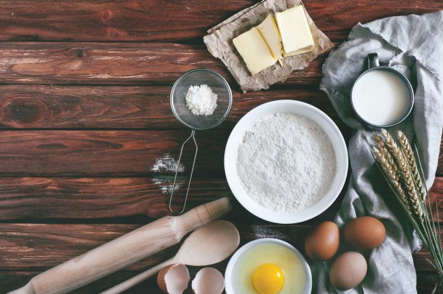 Ingredients for baking