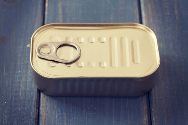 canned tuna fish can