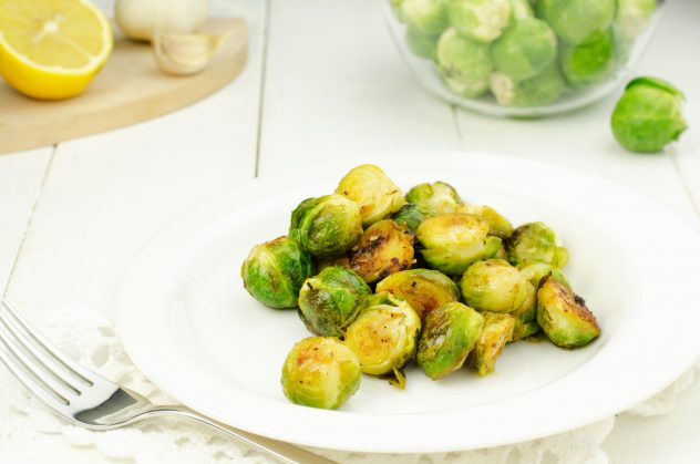 Roasted brussels sprouts