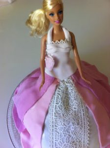 Barbie-täytekakku / Barbie doll cake Thumbnail for 82393