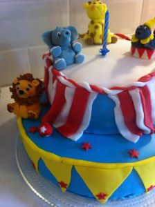 Sirkus 1-vuotis kakku Thumbnail for 84383