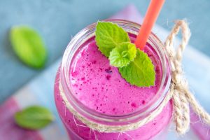 Blueberry smoothie