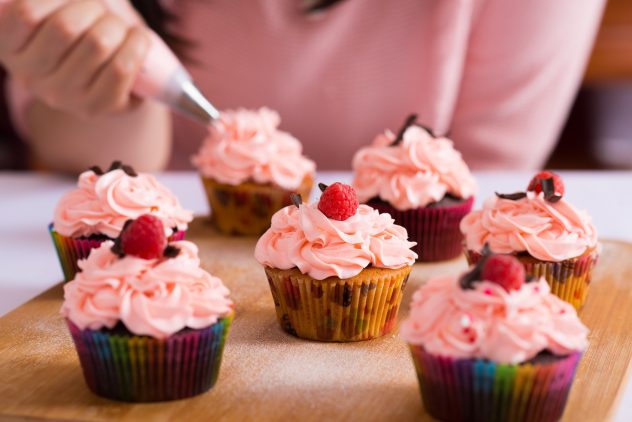 Cupcakes icing baking sweet
