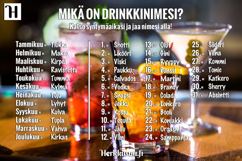 drinkkinimesi