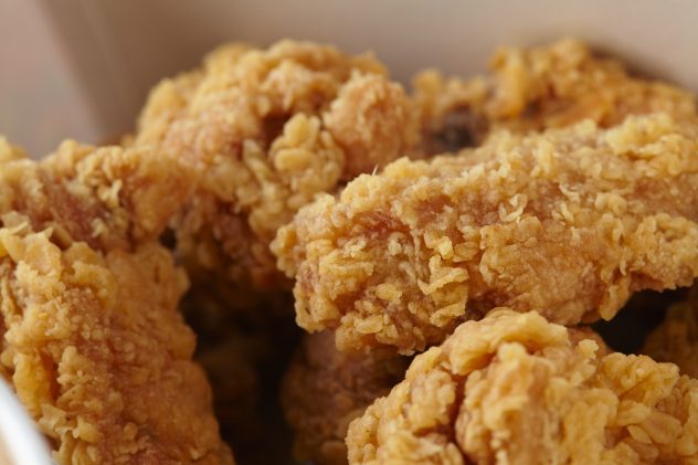 chicken legs deep fried