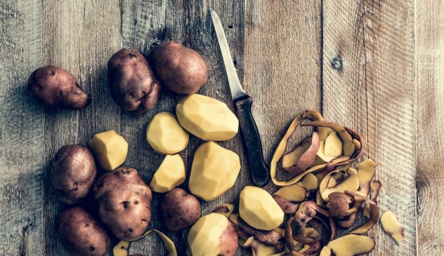 potato peel potatoes