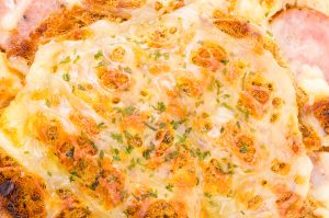 Sausage pizza baked baking pie cooking