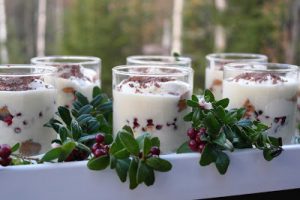 IHANA RAIKAS PUOLUKKA-SUKLAA TIRAMISU LASEISSA TARJOTTUNA Thumbnail for 112437