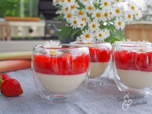 Vaniljainen raparperi- mansikkakerroskiisseli Thumbnail for 126934