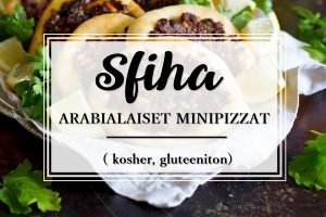 Sfiha – arabialaiset minipizzat (kosher, gluteeniton ) Thumbnail for 127357