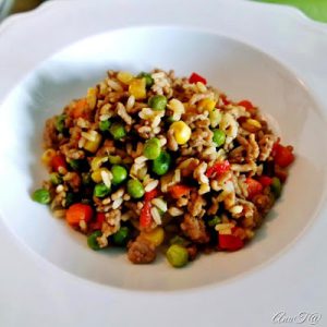 Jauheliha-riisipannu Thumbnail for 130422