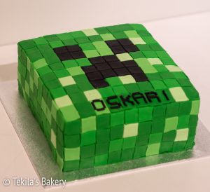 Minecraft kakku synttäreille Thumbnail for 137717