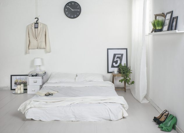 The white bedroom.