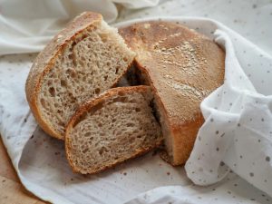 Juureen leivottu vaalea leipä ilman hiivaa Thumbnail for 142687