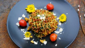 VHH/KETO, KESÄKURPITSA-PINAATTIVOHVELIT, HERKULLINEN LOUNAS TAI ILTAPALA Thumbnail for 155635