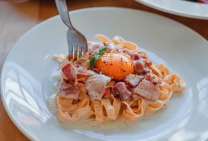 pasta carbonara