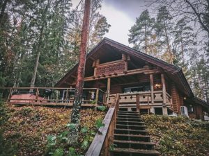 Lehmonkärki Resort Huvila 4 eläinten kanssa matkustaville ja poreista pitäville Thumbnail for 176217