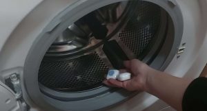 pesukoneen puhdistus