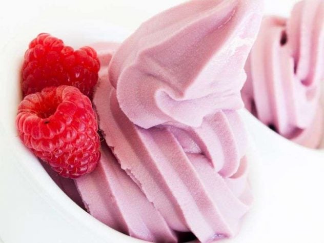 vadelma froyo