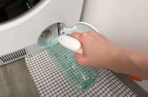 pesukoneen nukkasihdin puhdistus