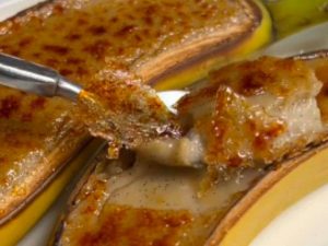 banaani creme brulee