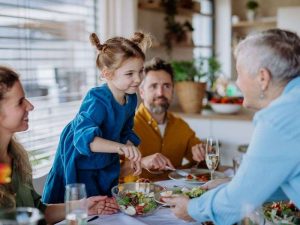perhe-ruokailu
