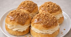 biscoff-laskiaispulla