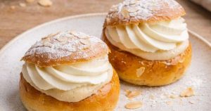 laskiaispulla-mantelimassalla