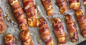 pekoni-halloumitikut