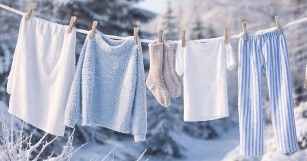 pyykkien-kuivatus-pakkasella