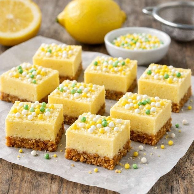 sitruunajuustokakkupalat