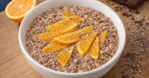 suklaa-appelsiinituorepuuro