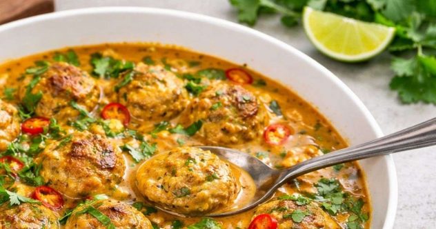 Kanapullat-kermaisessa-thai-kookoskastikkeessa